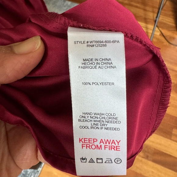 Jason Wu Womens‎ Red Satin Cutout Front Knot Maxi Dress Size M New! - Picture 7 of 13